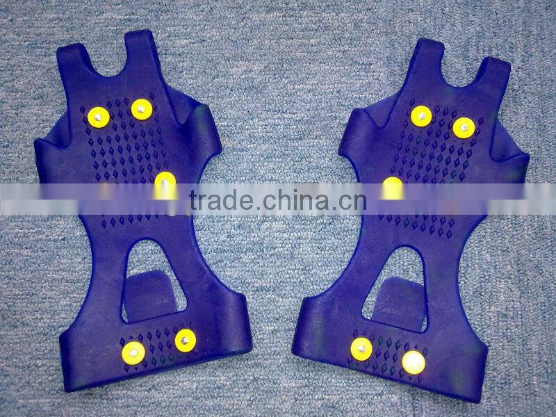 colorful magic anti-slip ice cleats running shoes