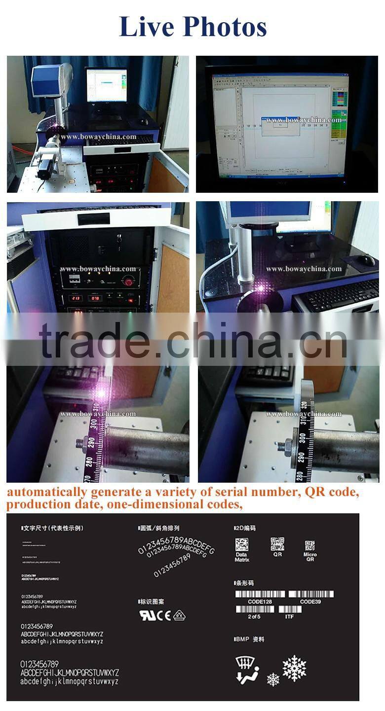 BOWAY 2016 NEW CO2 Fiber Laser Marking Engraving Machine