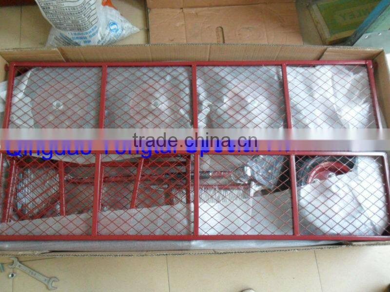 Steel Mesh Garden Wagon Cart