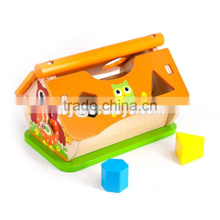 New children pretend play tool kit toys wooden kids tool bench W03D083