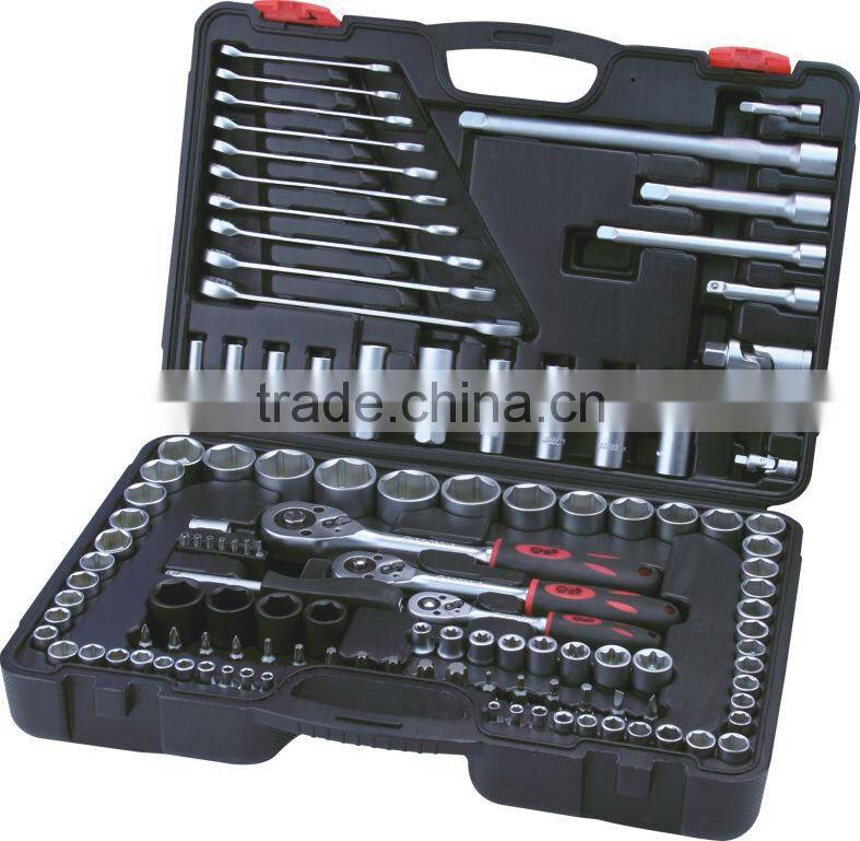 SS8120A01 hand tool socket set with ratchet handle,socket tool set