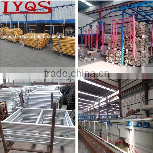 Hot dipped galvanized ringlock system scaffolding,ringlock standard, ledger, cross brace