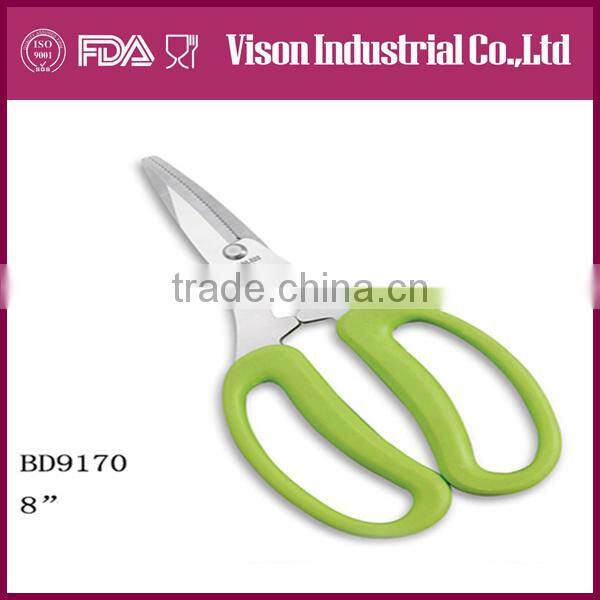 Always being eye-cathcing professional kitchen scissor (BD9120)