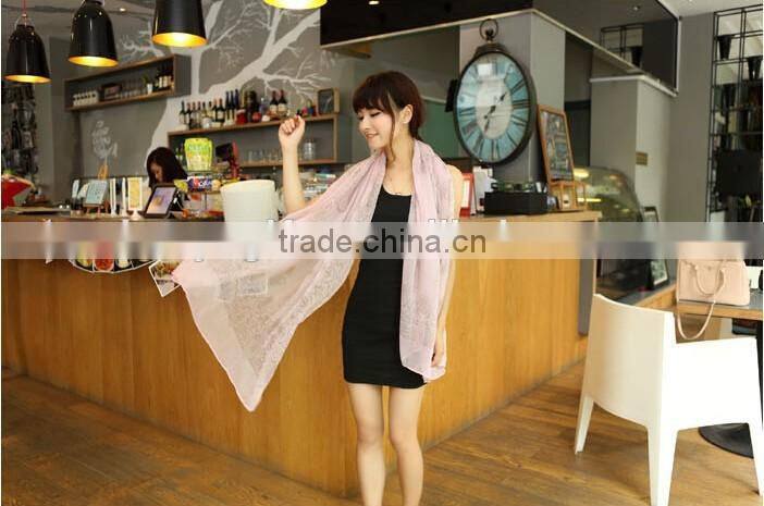 Chiffon Scarf Women Ladies Scarves 2015 Shawl Foulard Female Scarves