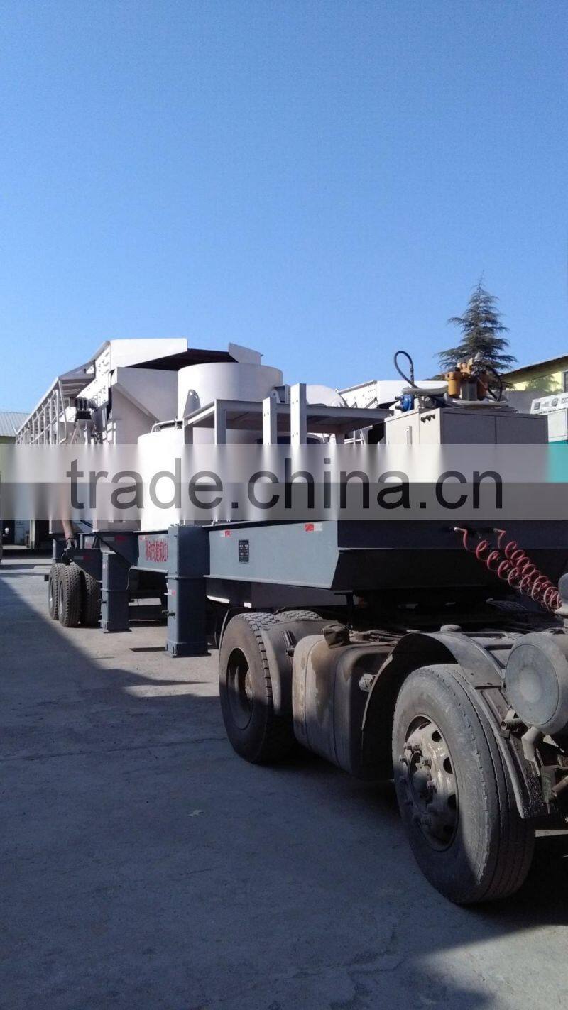 2016 Good Quality Mobile Stone Crusher Plant for Rock Sand