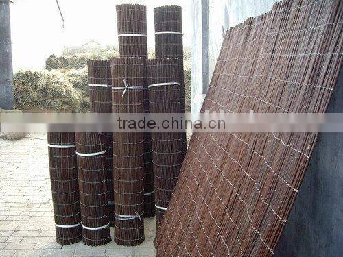 natural weaving willow fence