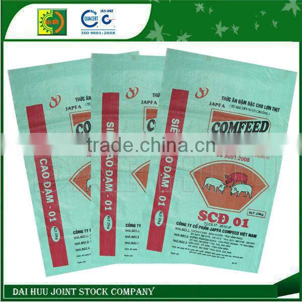 Printable with many colors PP woven packaging bags