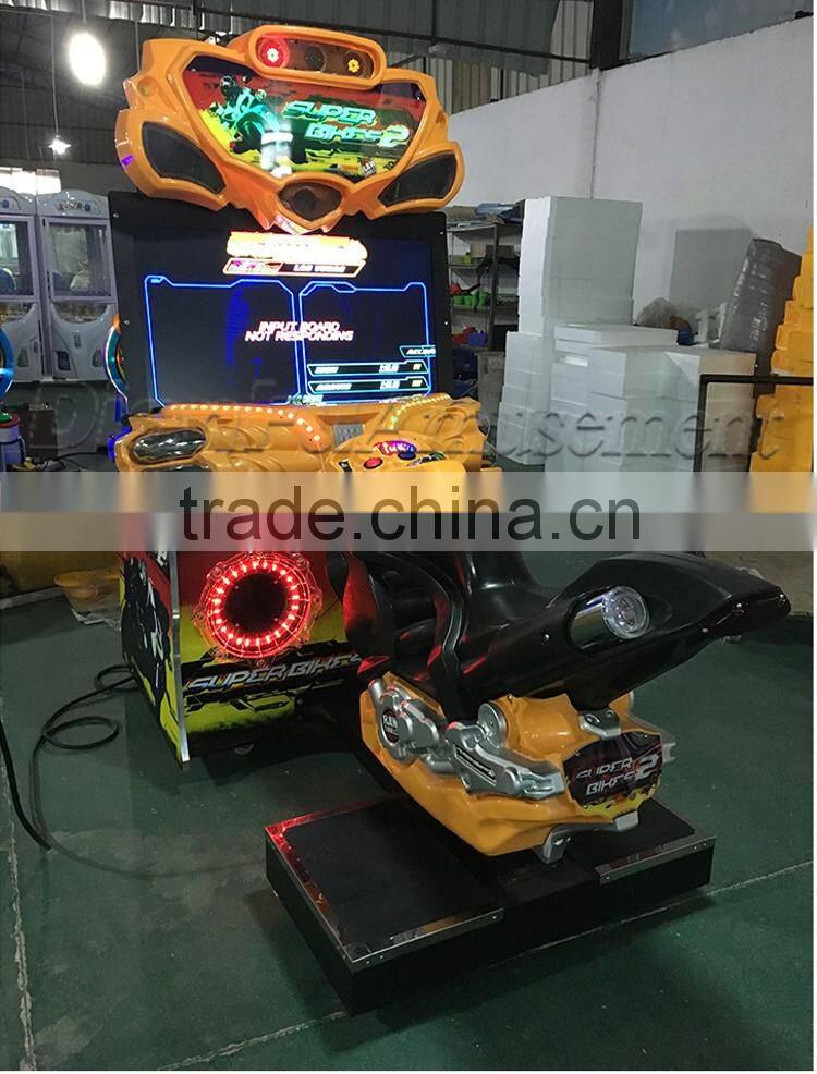 Amusement Ride Super Power FF Motor Simulator Racing Car Game Machine