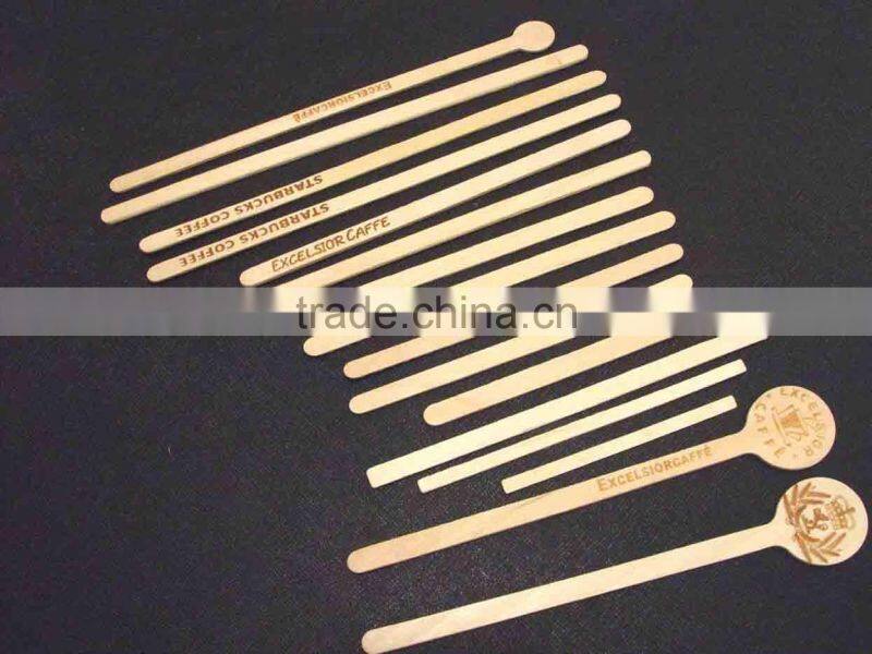 Promotional Cheap Cafe Used Round End Coffee Stirrers
