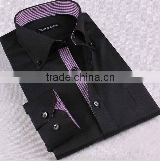 Classic slim fit formal shirts for man office shirts cotton shirts for man MOQ 5PCS