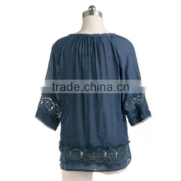2015 New fashion design Hot Sale embroidery design woman clothing plus size
