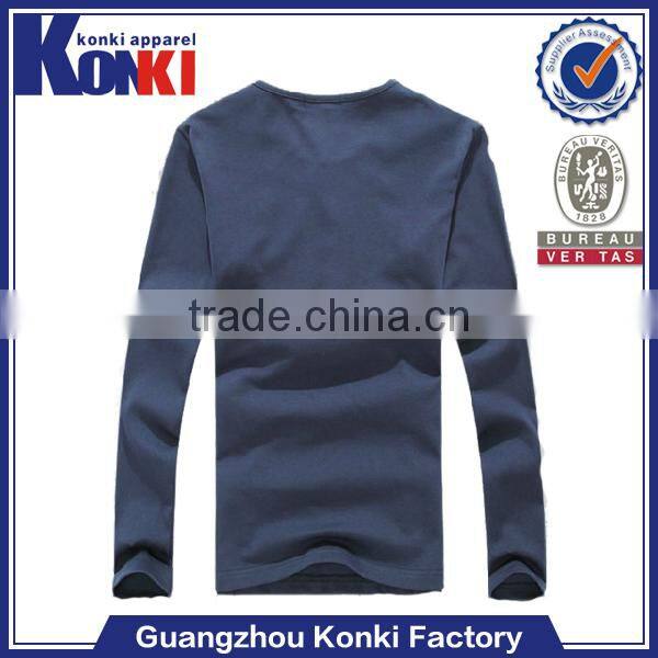 hot selling blank long sleeve ladies tshirts to print