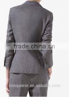 office ladies suits, merino new wool ladies suits WMSU20150024