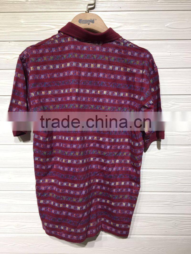 GZY polo tshirt short steeve polo shirt wholesale stocklot