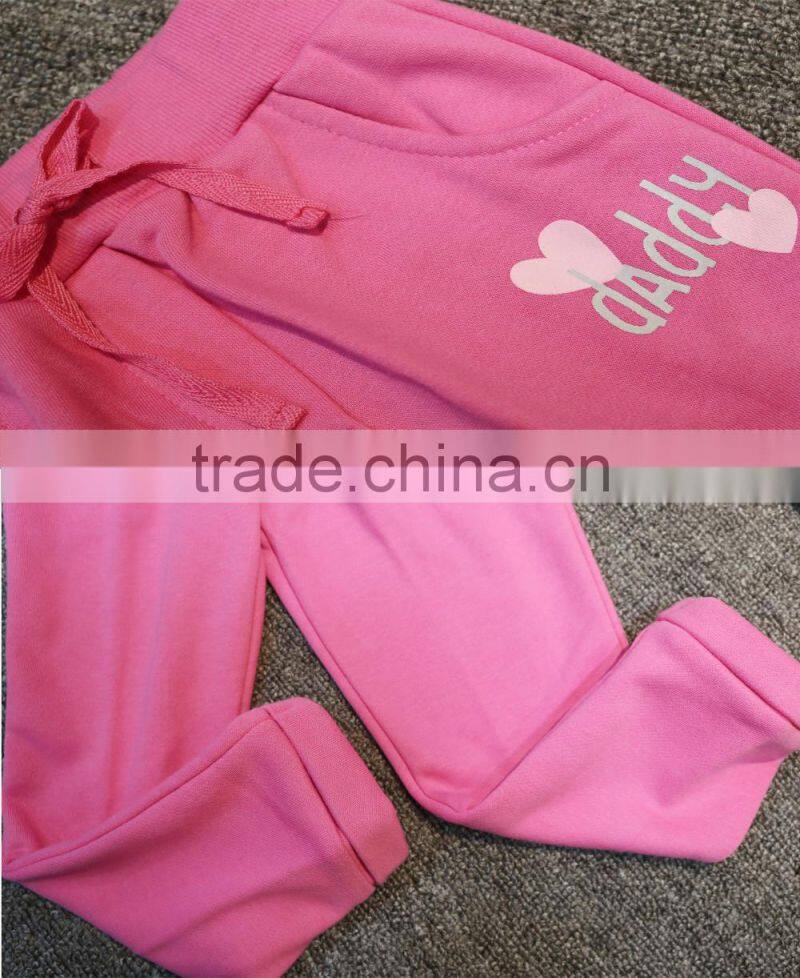 Chirldren Girls Clothing Sets Spring And Autumn Pants+Shirts Set