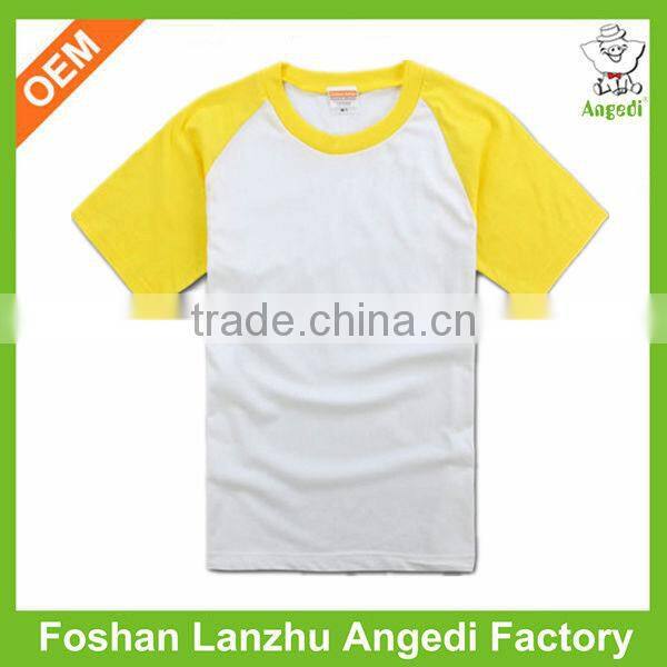 Full sublimation sweet girl stylish t-shirt blank raglan t-shirt