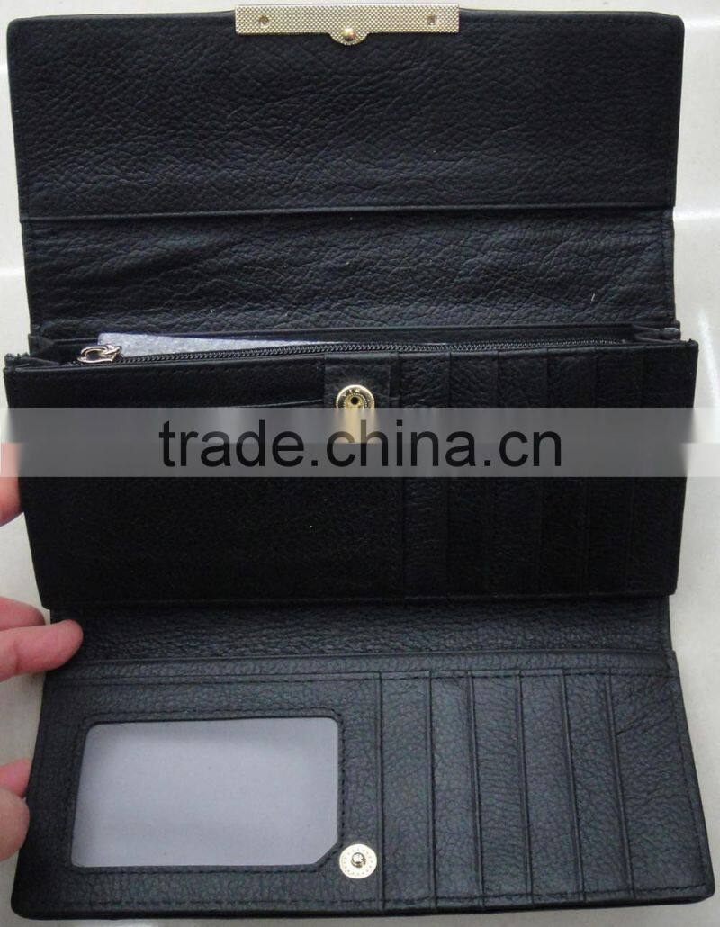 Hot lady Genuine leather wallet with horse hair