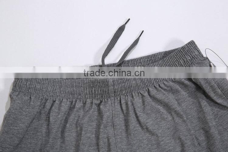 man's plain shorts/pants custom 100 cotton Mens breathable shorts sport pants