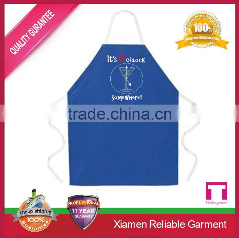 Hot sale custom blue tool ladies apron