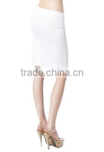 Custom Women's From Office Wear to Stretch Fabric Casual Above Knee Pencil Skirt