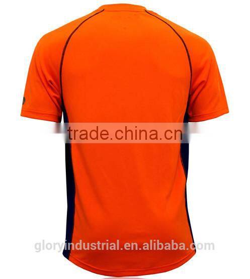 Polyester spandex dry fit glitter printed custom mens t-shirt