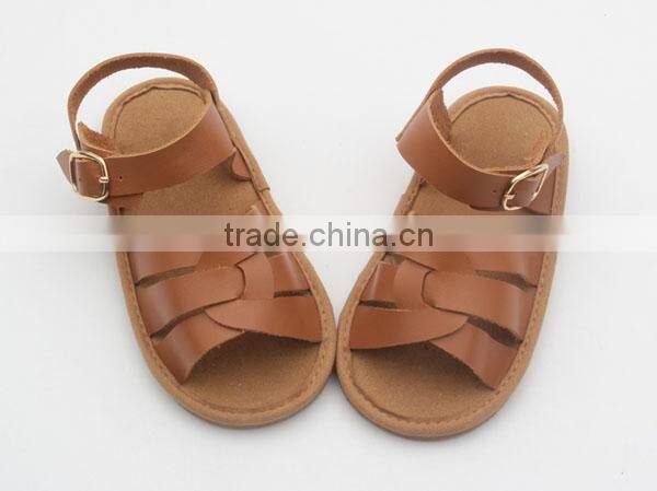 2017 Handmade lovely rubber soles shoes wholesale kids sandals china