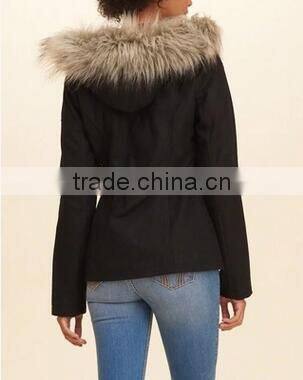 Runwaylover EY0986C fashion woman clothes fur collar women winter thick padded parka jacket