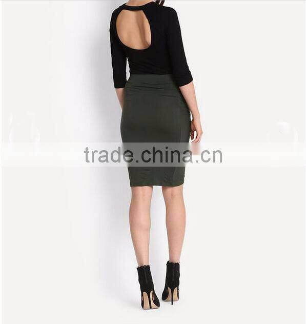 Women plain no brand t-shirt custom cotton off shoulder t shirt