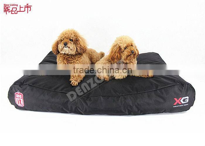 waterproof dog beds oil repel with memory foam scraps filling