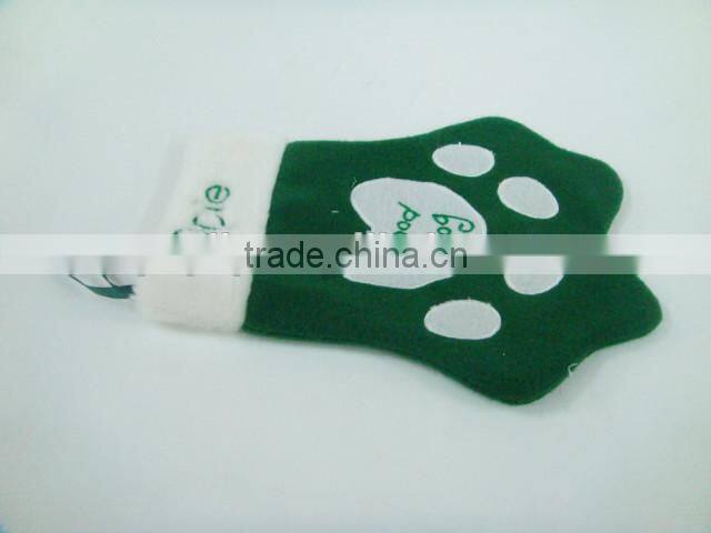 2014 high quality sinle cashmere dog glove bag,dog poop gloves,dog leather gloves