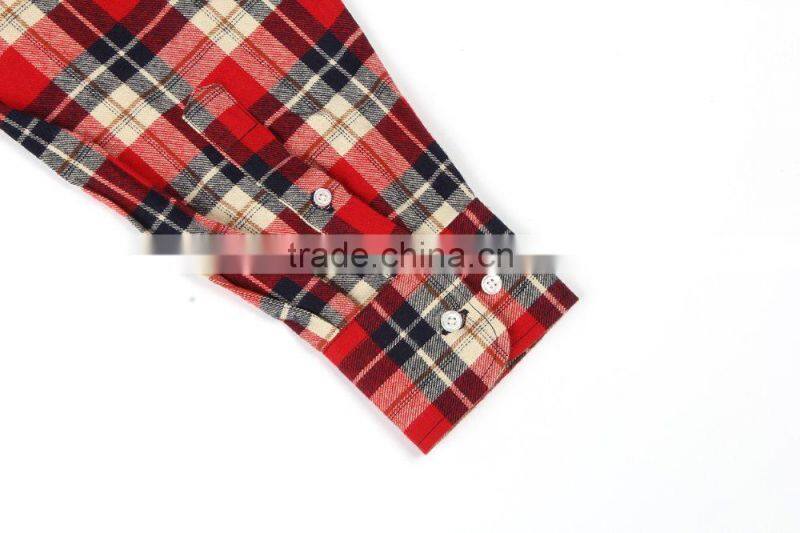 flannel shirt new design causal men shirt 100% cotton flannel plaid men shirt 2017