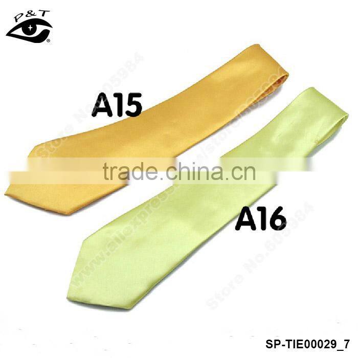 Fashion business ties suit ties for men 21colors pure color mens tie neckties