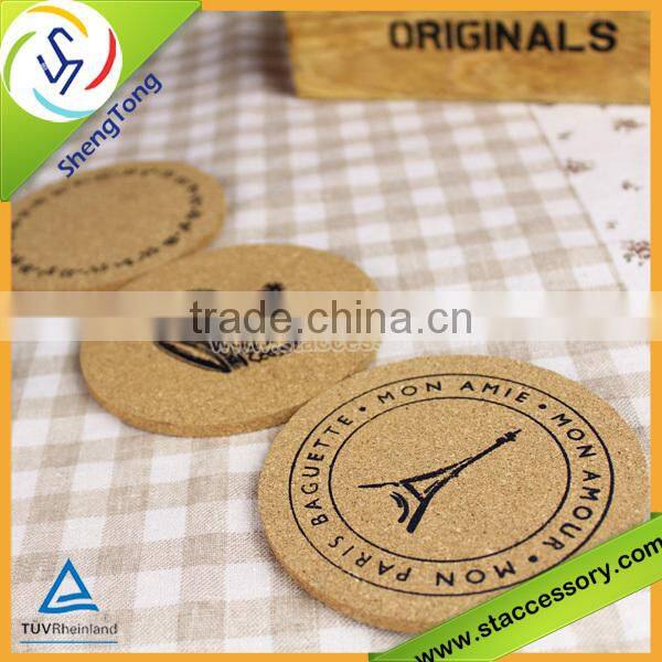 high quality cartoon wood drink coasters