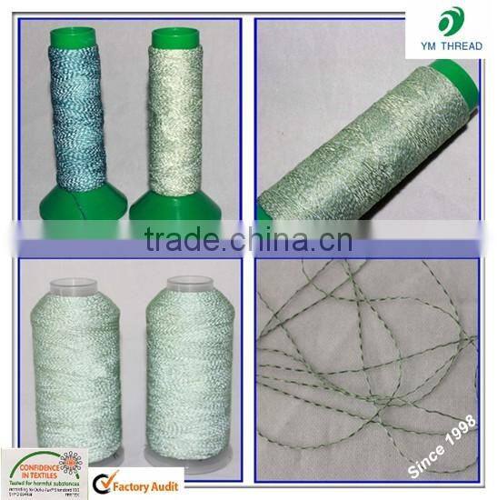 2016 High Quality Reflective Polyester Thread for Shoes Upper Knitting