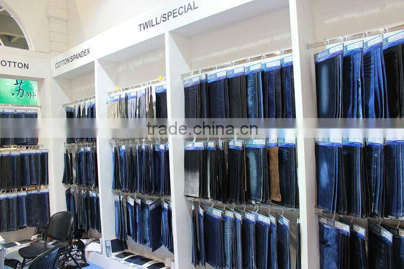high quality best price cotton polyester stretch slub bull denim fabric for girls' jeans and shorts