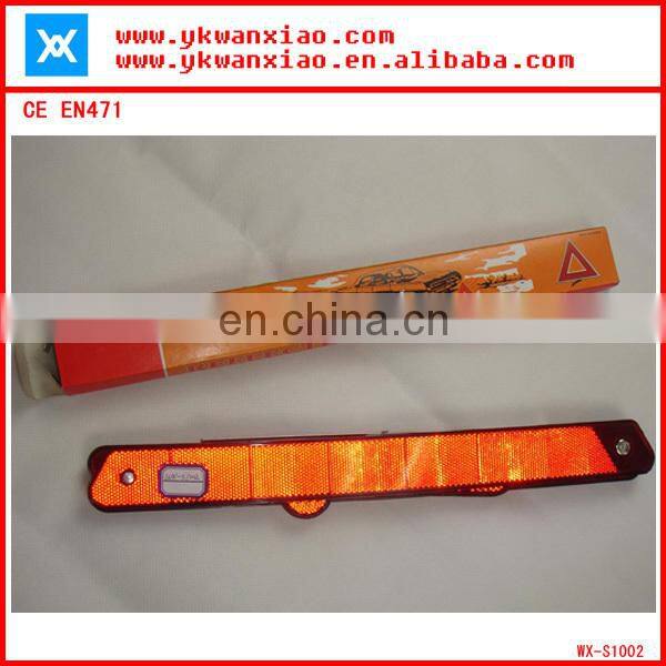 folding warn triangle,SP09 plastic warn triangle,safety kit warn triangle