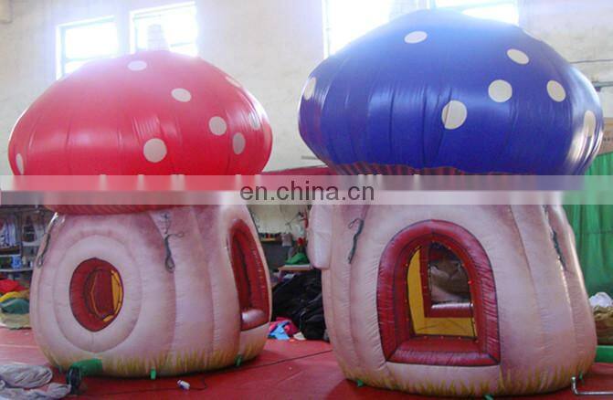 Mushroom inflatable house factory supply