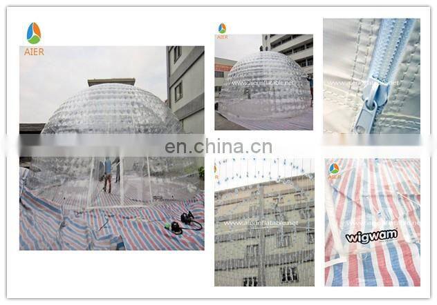 Newest inflatable transparent tent for wedding, inflatable transparent wedding party tent, transparent inflatable tent