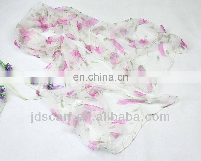 High quality spring winter fashion silk scarves wholesale