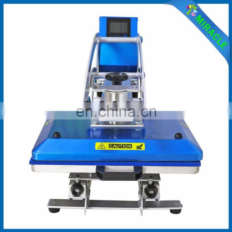 cheap t shirt auto heat press transfer printing machine