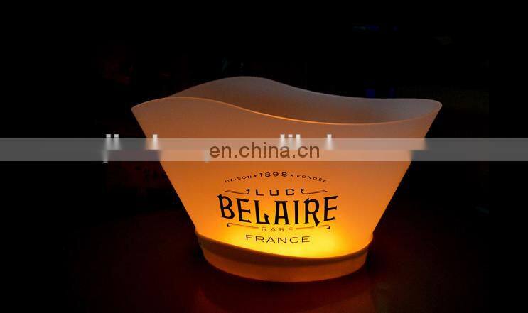 pp wine cooler led ice bucket with scoop photos