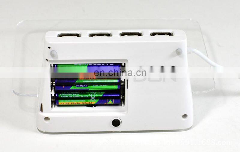 Desk Snooze Alarm Clock With LED Backlight