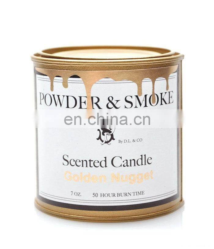 Fancy empty metal paint tin cans factory