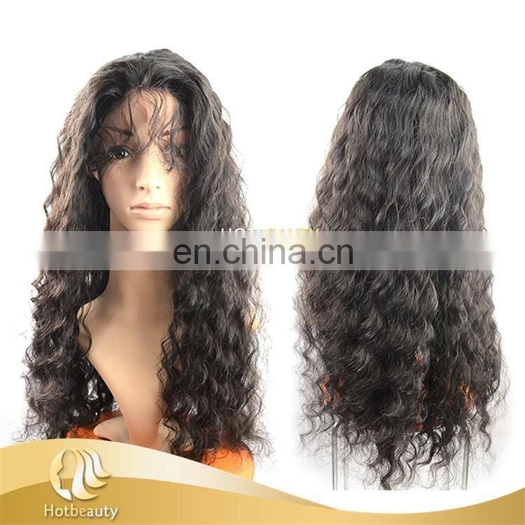 Top Sale Cheap Human Hair Full Lace Wig, Wholesale Brazilian Human Hair Wig