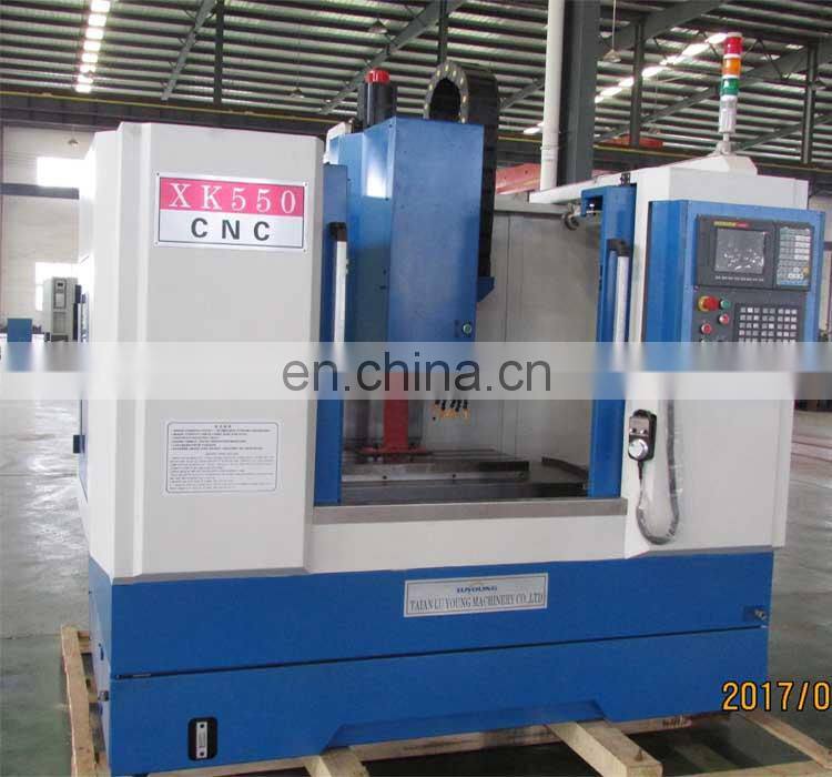 vmc550 factory price 3 axis vertical small cnc milling machine for sale