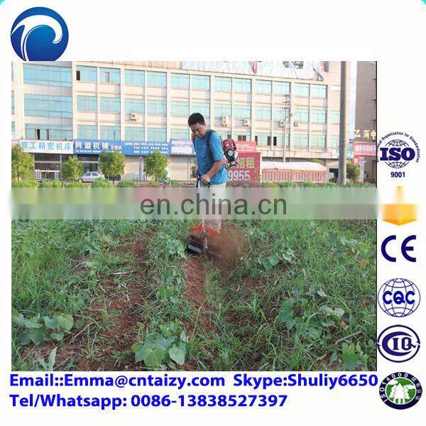 mini gasoline power weeder Gasoline Power Tiller Weeder gasoline engine agriculture weeding machine