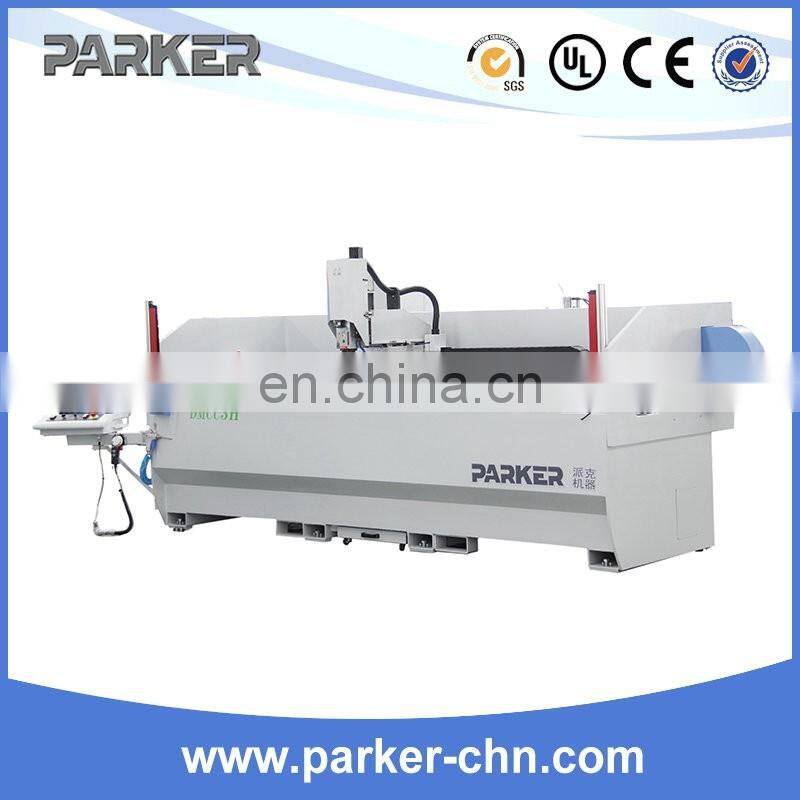 Cnc milling and drilling aluminum curtain wall machine