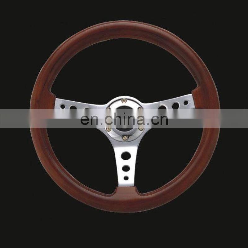 Good price wood truck 350 mm car steering wheel