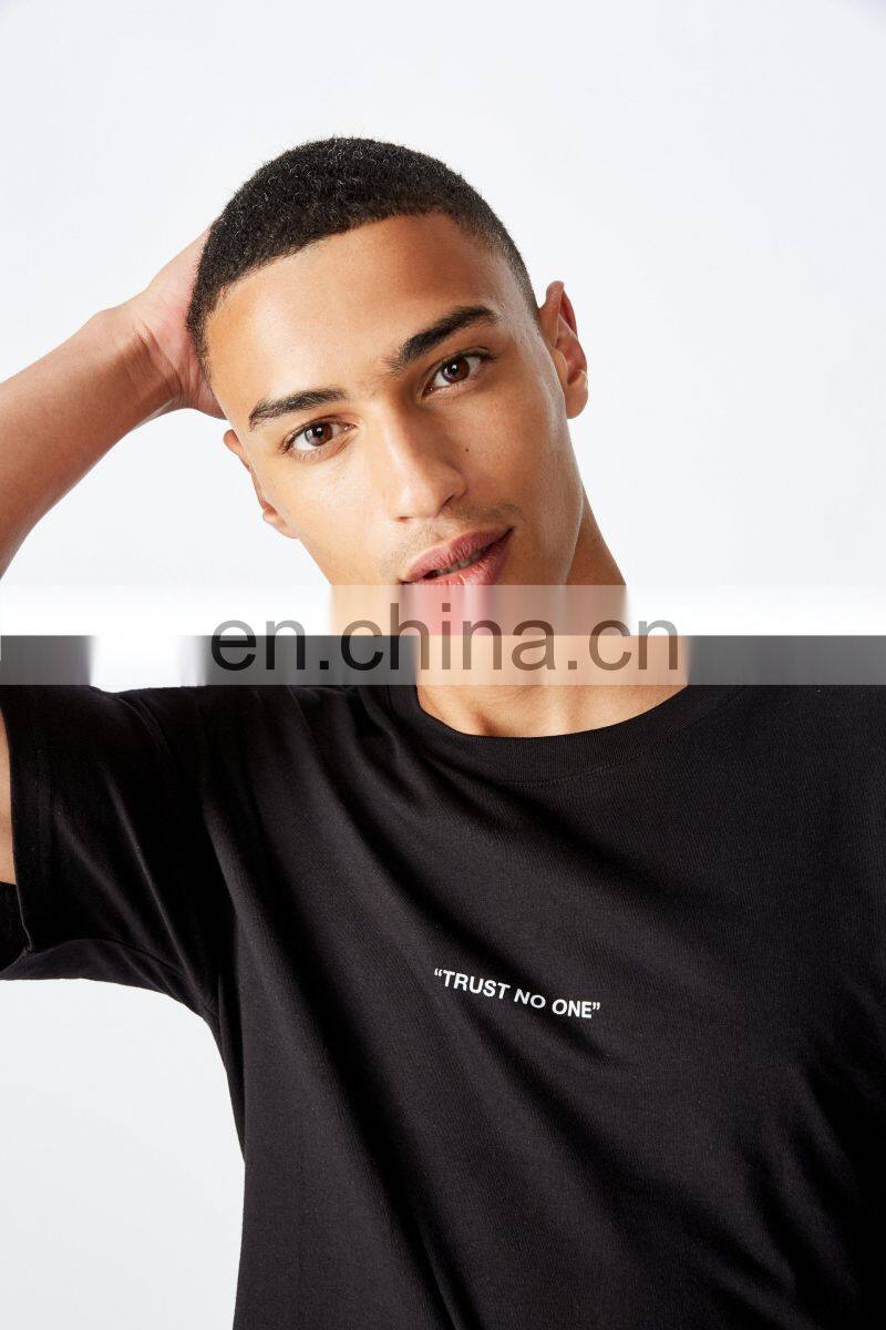 DiZNEW Custom Short Sleeve Black T- shirt