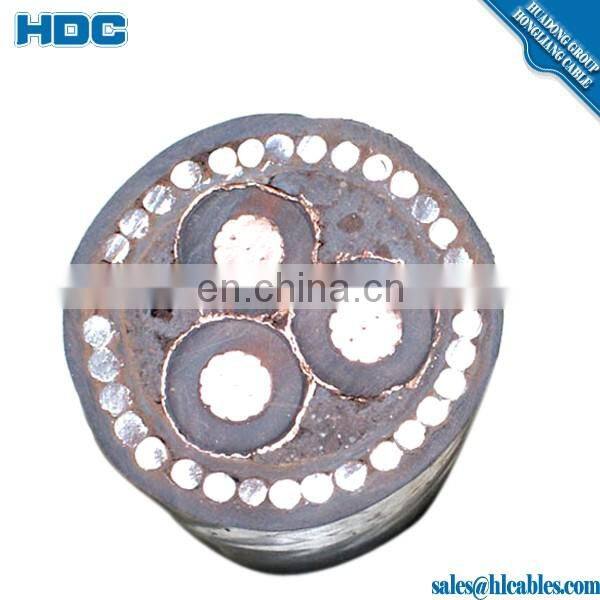 6/10kv Single Core Aluminum Conductor Aluminum Taped Armored Power Cable Armor Aluminum Power Cable
